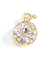 cz circle charm