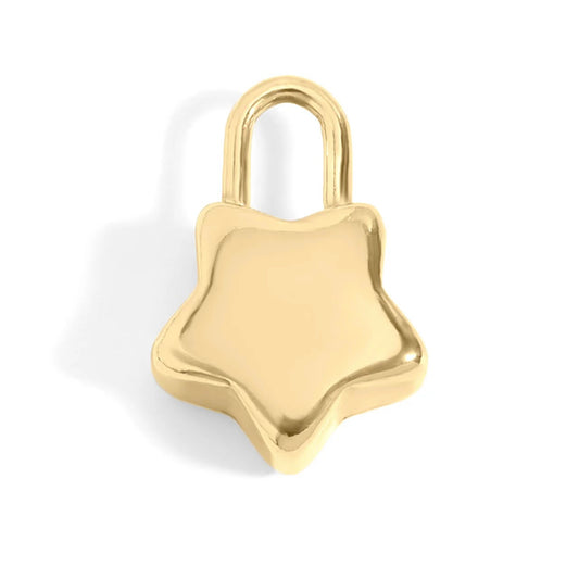 star padlock charm