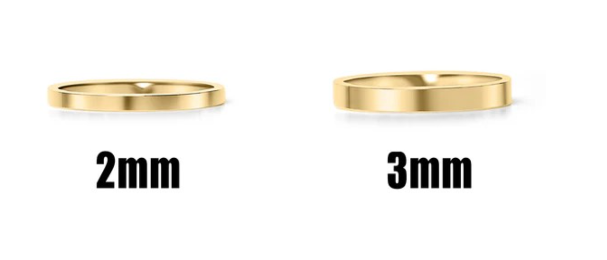 classic flat ring